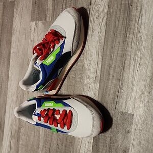 Puma Future Rider Ride On "‎ Dazzling Blue"size 5.5